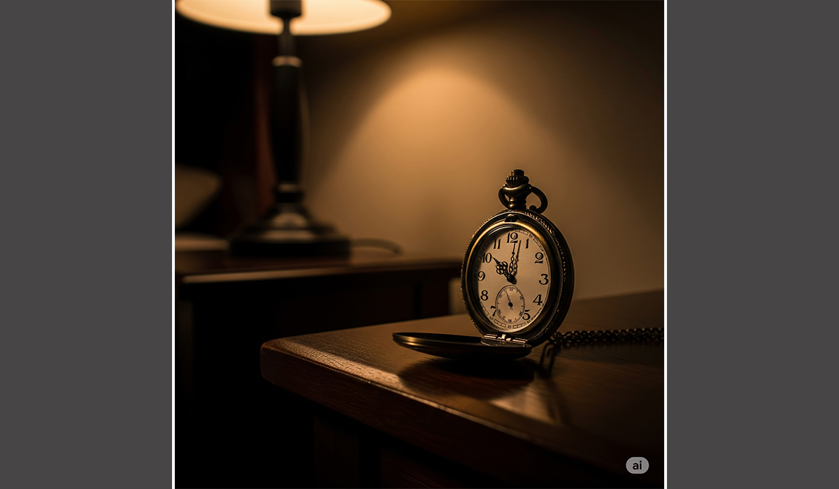 الساعة التي تأخرت عمداً