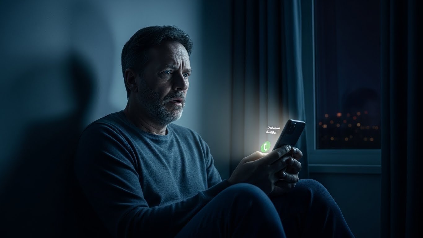 قصة حقيقية: "الرقم المجهول" – المكالمة التي قلبت حياة رجل رأسًا على عقب