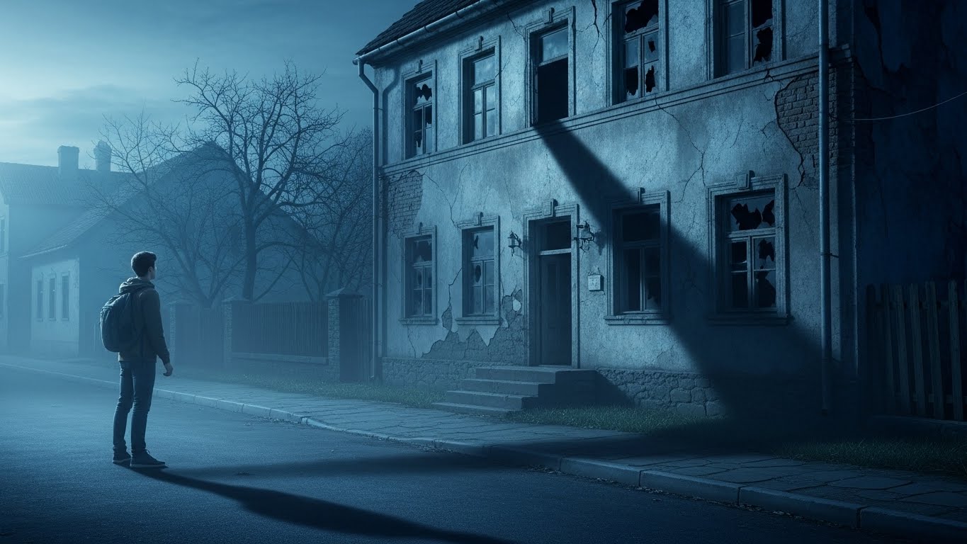 قصة حقيقية: "ظل المنزل المهجور" – ما اكتشفه الشاب بعد انتقاله للمدينة الجديدة