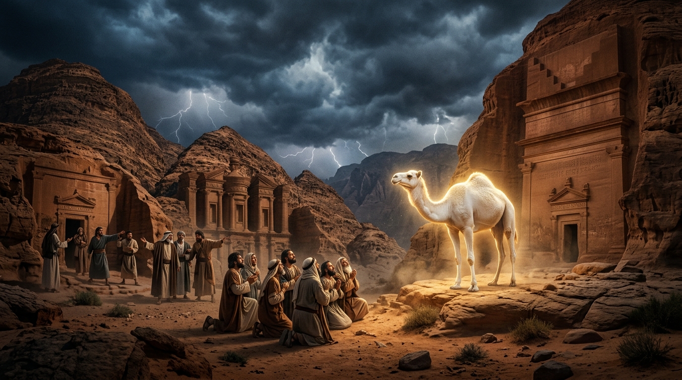 قصة قوم ثمود ونبي الله صالح كاملة — المعجزة والهلاك المحتوم