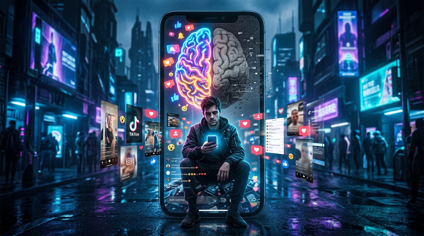 ماذا تفعل ساعة على وسائل التواصل بعقلك؟ تأثير التمرير على التركيز