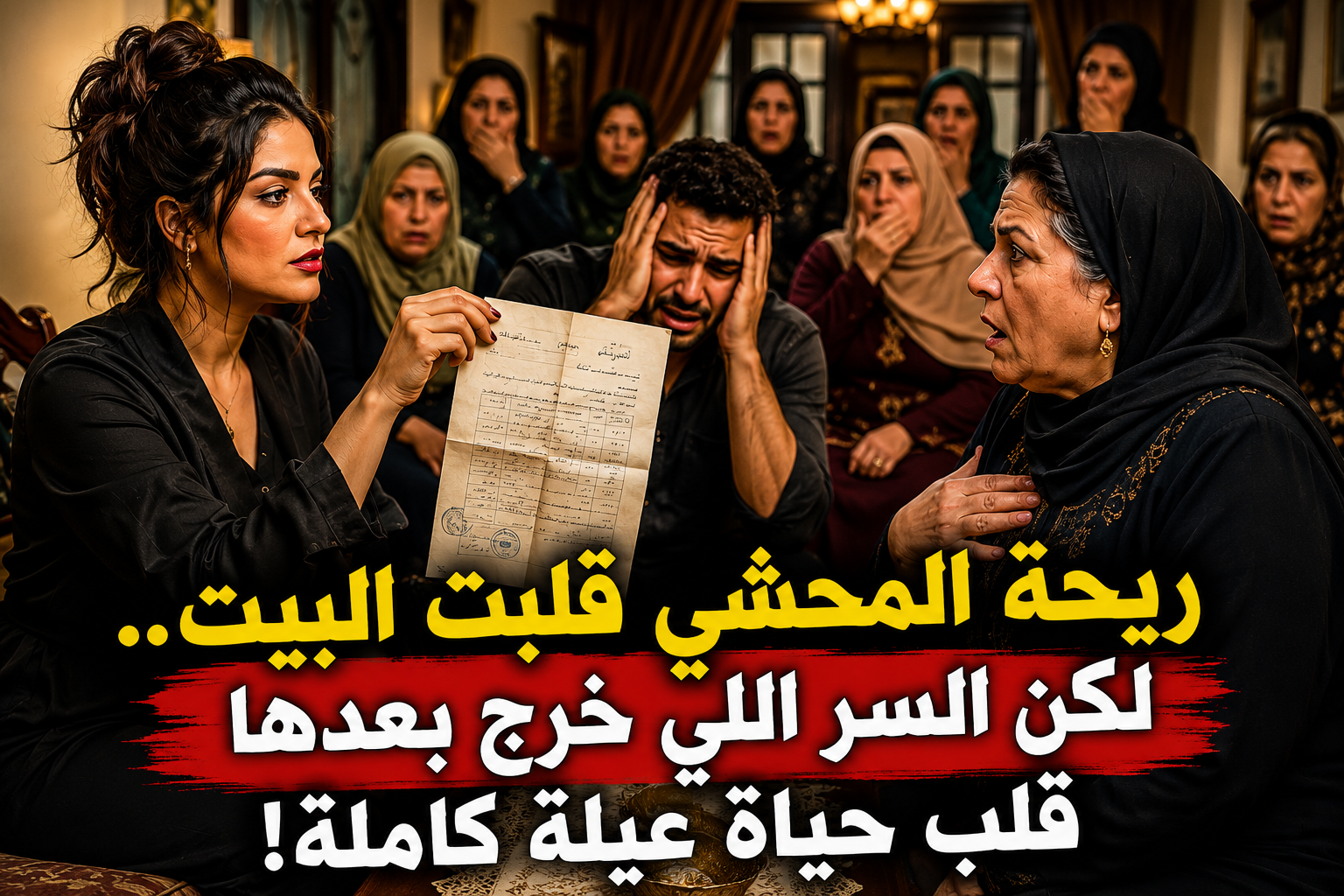 ريحة المحشي كانت ماليه العمارة.. لكن السر اللي خرج بعدها قلب حياة عيلة كاملة