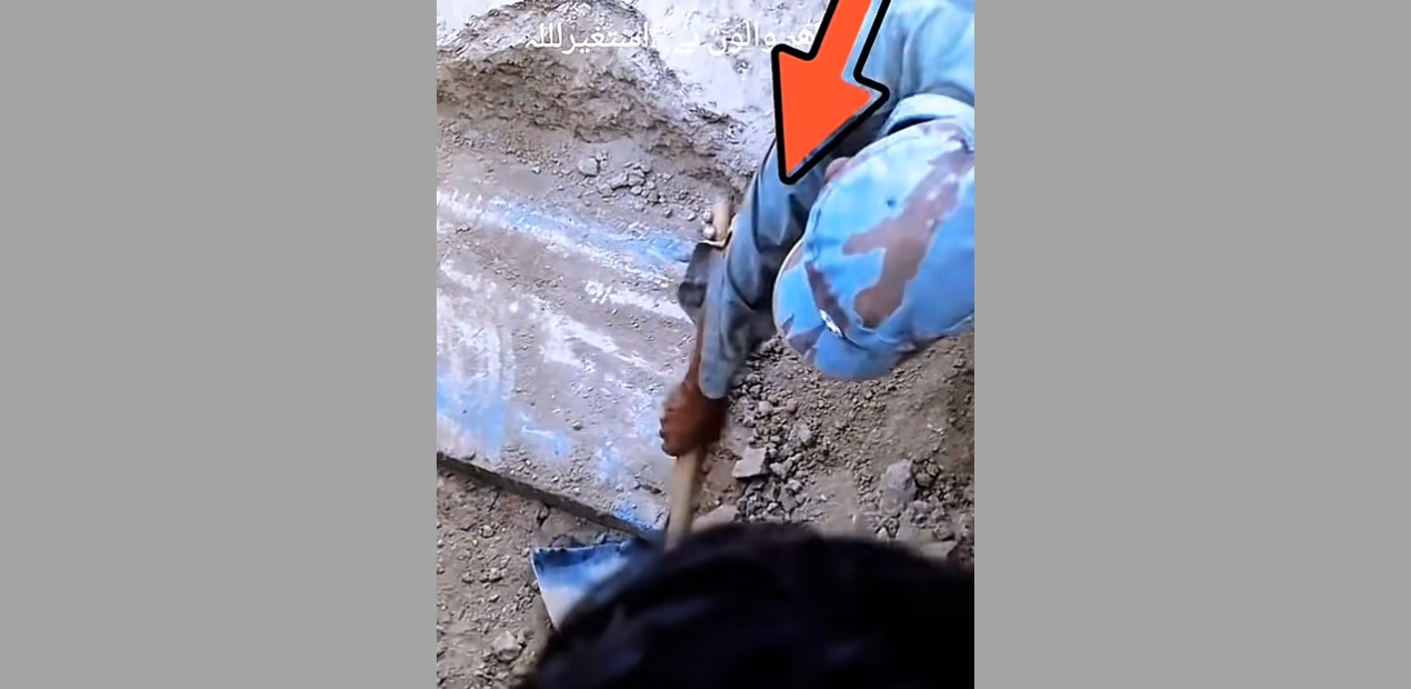حقيقة فيديو القبر الذي يخرج أصواتًا غريبة.. المونتاج وراء الجدل